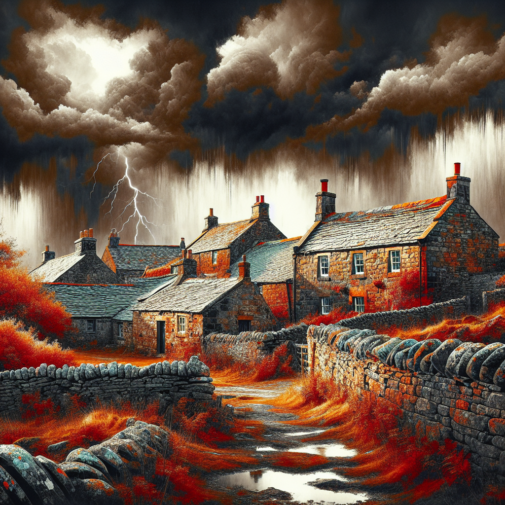 Sunday 19th October

Right, folks, today looks like a bit of a tempestuous one with thunderstorms likely to roll in. It's a day to keep an eye on the skies and maybe appreciate the dramatic autumn atmosphere from the comfort of indoors. If you're feeling industrious, how about dusting off that box of old family photographs and having a bit of a nostalgia trip? You'll have a cosy time reminiscing while the rain drums on the windows, and you might even unearth some forgotten treasures. Stay snug and dry!