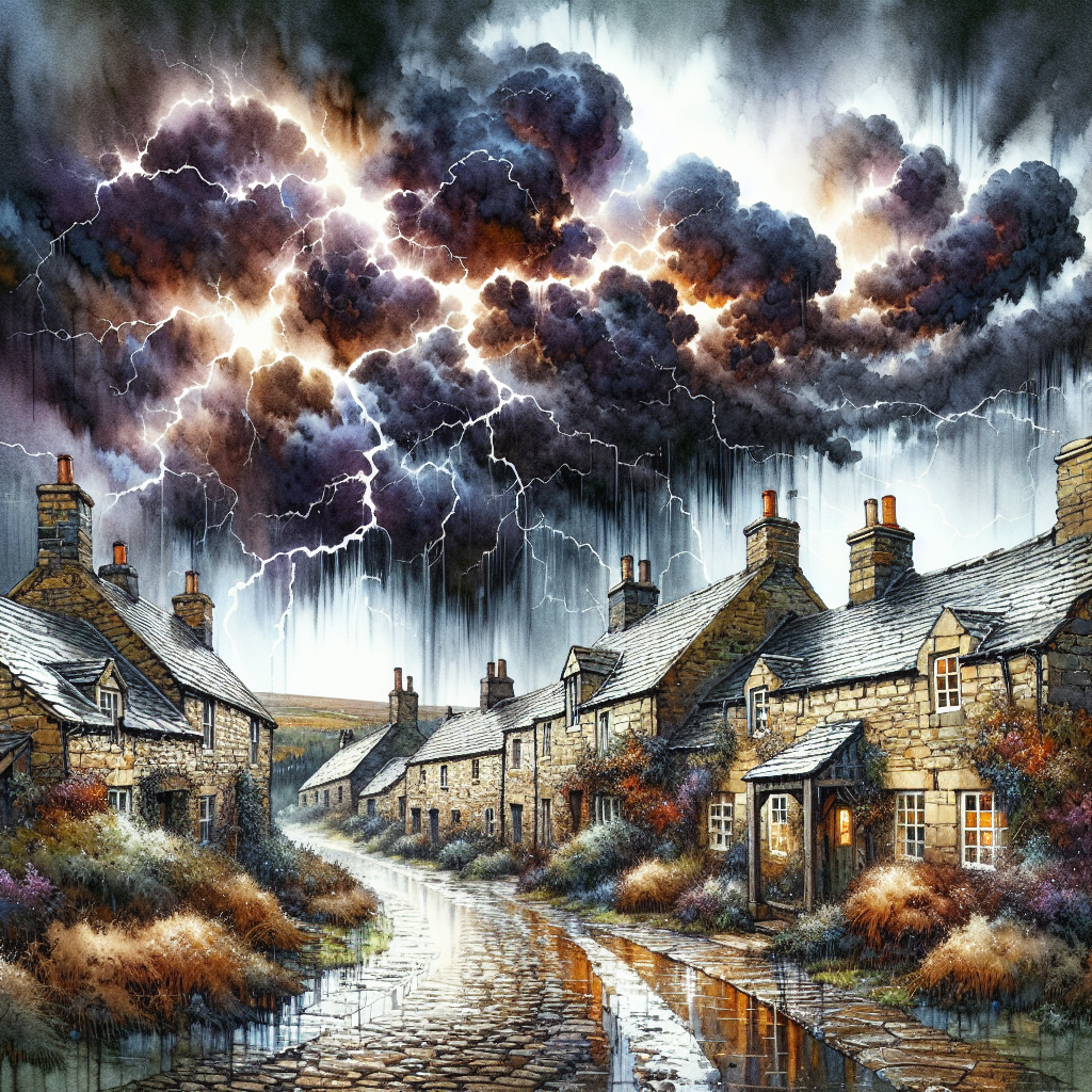 Monday 10th November

Today’s weather is a bit of a moody mix, with thunderstorms meandering through from late morning into the afternoon, although it looks like things will calm down and turn just partly cloudy by the evening. With a high of 12°C, it's mild enough for November, but you might want to keep your brolly handy for most of the day. Once the skies quieten down tonight, why not settle in with a good book or tackle that jigsaw puzzle you’ve been meaning to start — perfect for the post-storm hush of a November evening in Preston Capes.