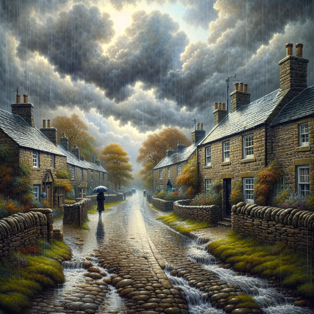 Friday 14th November

Well, today looks like it's going to be a proper drizzly one from morning till late — you'd best keep those brollies and wellies handy if you need to venture out. It's hovering around 10 to 11 degrees, so a bit on the chilly side too. Given the persistent rain, it might be a good day to finally tackle that family recipe you've been meaning to try; something warm from the oven would surely add a cosy touch to the evening. If you're feeling crafty, perhaps today’s the day to give those neglected knitting needles a whirl as well.