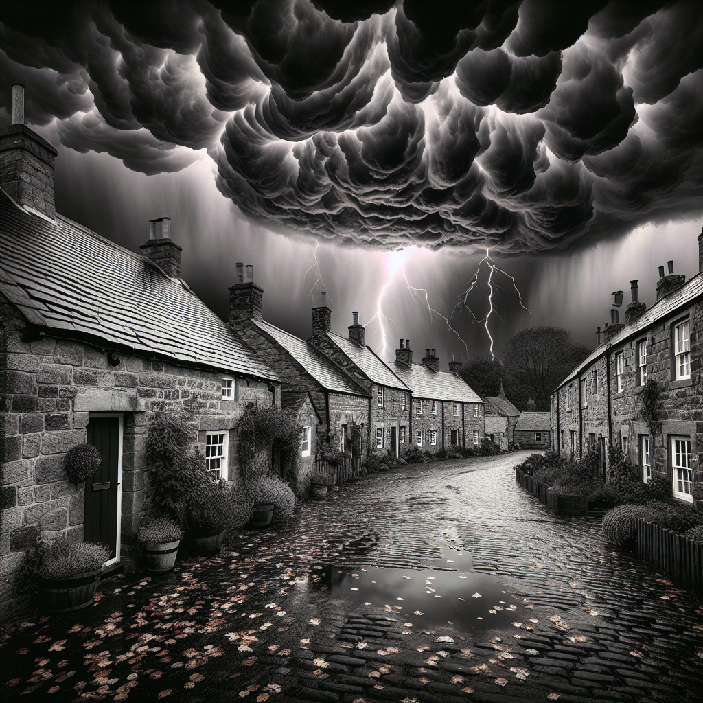 Sunday 23rd November

Good morning! Today we've got a typical November mix with a drizzly start and a few rumbles of thunder possible, but don’t worry, it looks to clear up after lunch. The rest of the day should stay dry and pleasantly cool, perfect for pottering around home. How about setting aside some time to finally organise that garden shed, or perhaps give those houseplants a bit of attention if you’re indoors — they love an autumn tidy-up too!