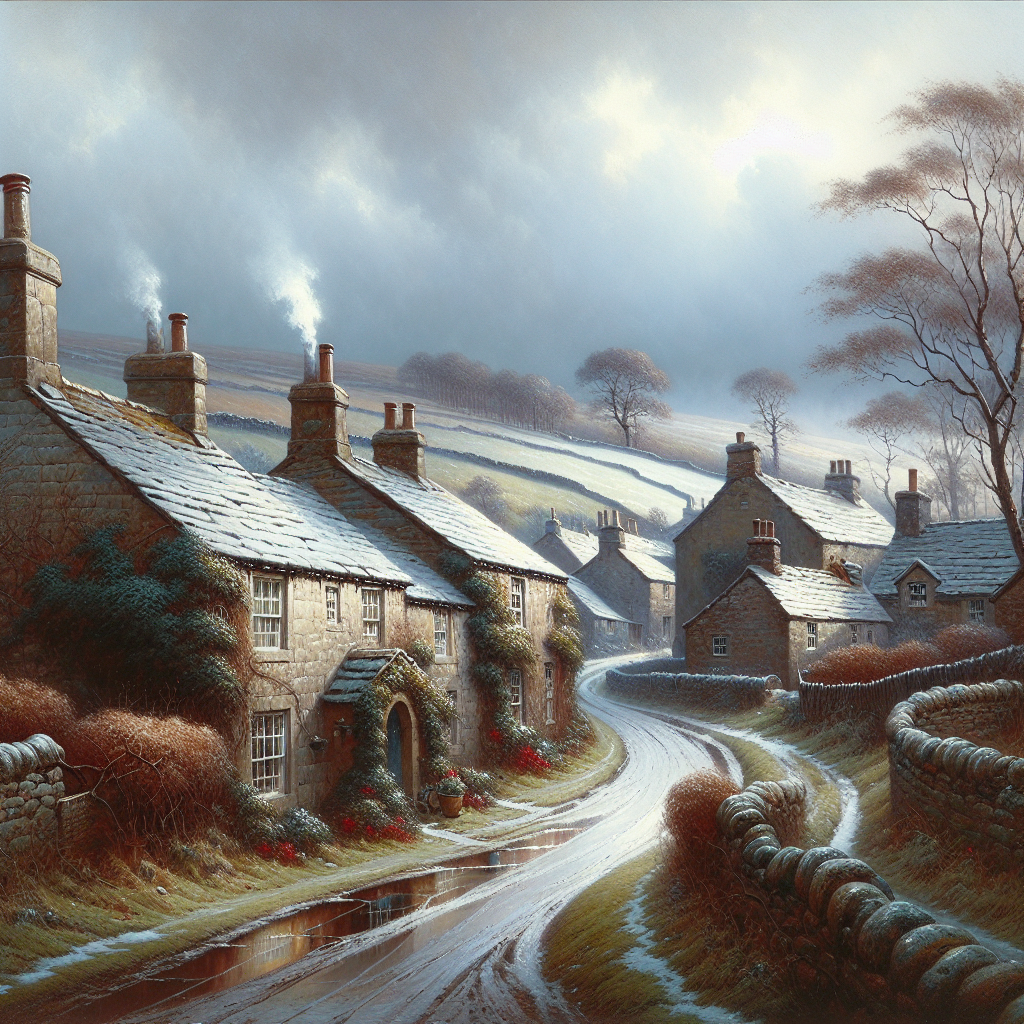 Tuesday 2nd December

Good morning! Today’s looking to be on the crisp side, with a few clouds lingering about but mostly dry for the hidden corners of our village. The morning sunshine might coax you into a good mood, while the afternoon holds steady without too much fuss. It’s the kind of day that whispers for a rummage through the attic — you never know what forgotten treasures or Christmas decorations you might stumble upon! Keep your brollies at bay; it doesn't seem you'll need them today.