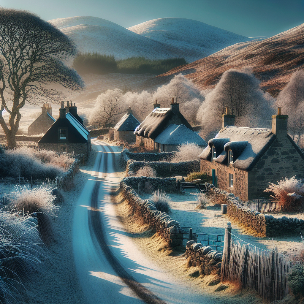 Wednesday 24th December

Good morning! It's a beautiful wintry day with the skies playing peek-a-boo between the clouds and the sunshine. As we approach lunchtime, the skies will clear, making it feel a bit brighter if you're stepping outside — though keep in mind, it is a cool one at just 4°C. With no rain in sight, it's a great day to check on those outdoor decorations, perhaps add a festive touch to the garden, or craft some homemade wreaths. If you fancy a bit of a warmer activity, it could be delightful to rearrange the bookshelf or get stuck into that puzzle that's been gathering dust.