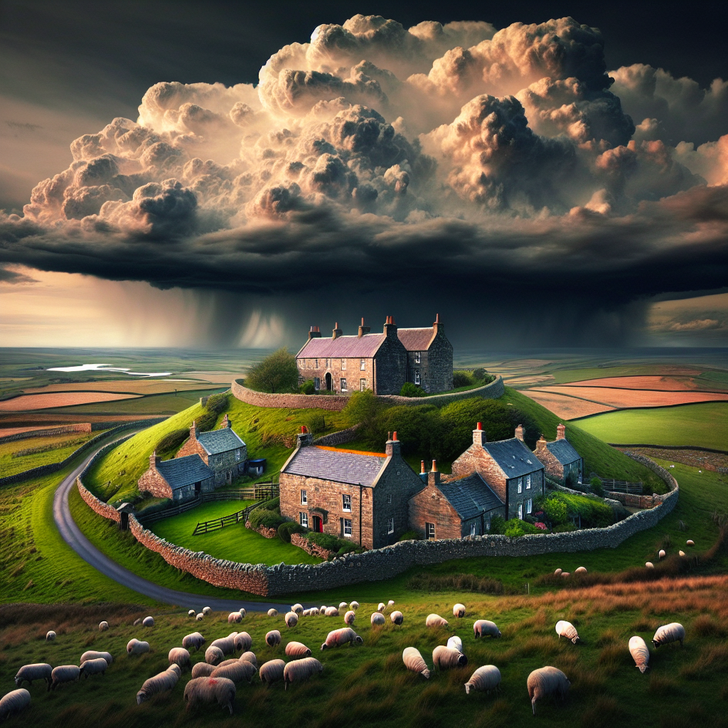 Friday 13th March

Morning in the village brings the kind of cloudy skies that seem determined to hang about, and you'll feel a nip in the air at a brisk 4°C or so. As we tip into the afternoon, brace yourself for a chance of thunderstorms—might make for an exciting tea break! By evening, things should clear in the skies with a touch more friendliness, but still chilly. Given the weather's whimsy, why not pull out those board games tucked away at the back and invite a few neighbours over? It's a perfect way to while away the hours sheltered from the mood swings of March.