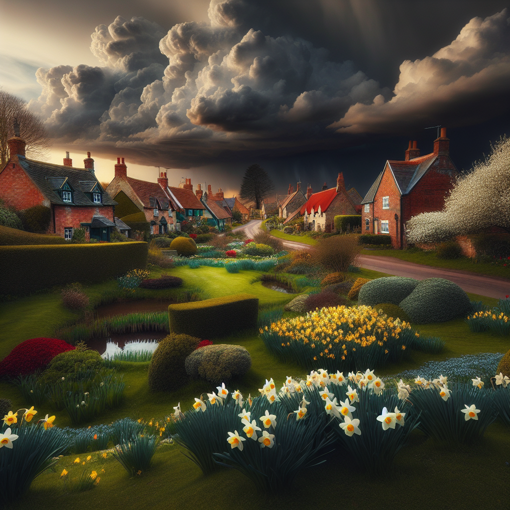 Wednesday 25th March

Good morning, neighbours! Today, we're in for a bit of an electrifying time with some possible thunderstorms dotting the late morning and early afternoon skies. Things look more settled as the afternoon wears on, brightening up just before tea time. It might be a grand excuse to dive into a jigsaw puzzle you've been eyeing or perhaps pop over to a neighbour's for a cuppa and a chat — after all, the storms are bound to be more enjoyable from the comfort of a cosy kitchen. Stay wrapped up warm, it's a bit nippy out there with temperatures not straying far from 6°C.