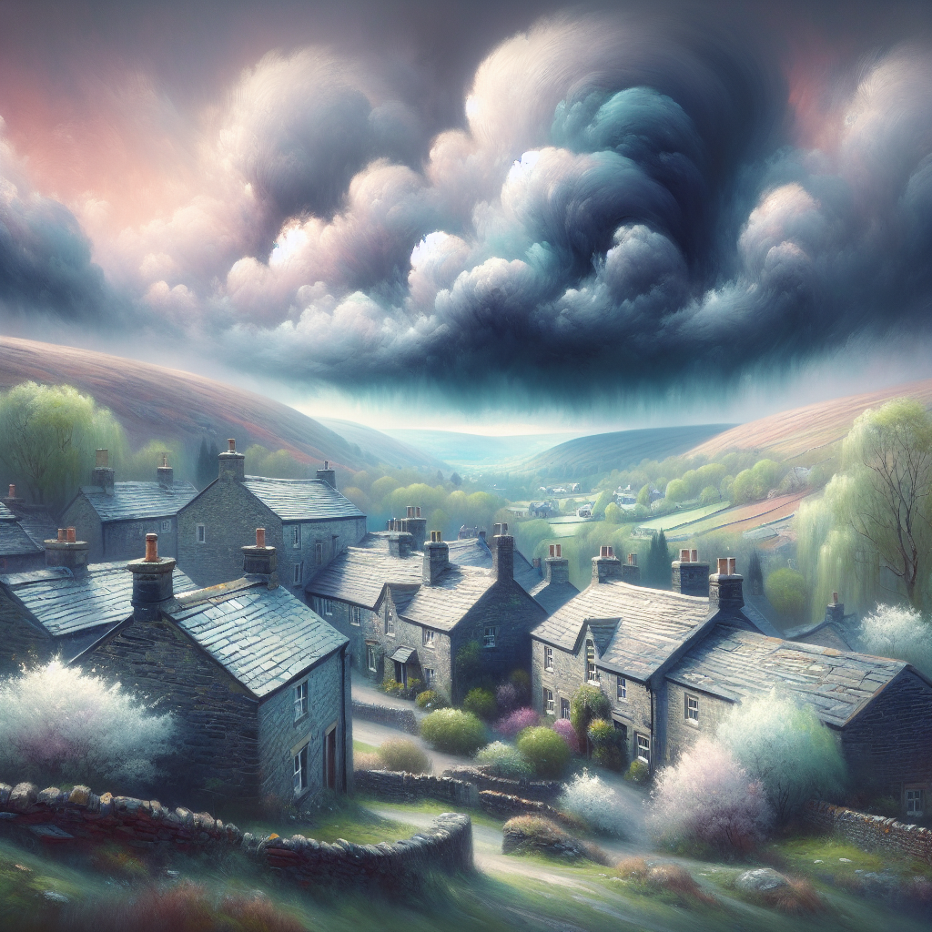 Sunday 12th April

Good morning! Today’s going to be a lively one with the skies looking a bit dramatic after lunch, as thunderstorms might roll in by early afternoon. So, your morning’s the prime time for any outdoor bits and bobs — perhaps start work on that birdhouse you've been meaning to build. Stay ready to take cover when the rumbles start, and by the evening, things should calm down, making it a decent chance to cosy up with a good book or listen to the rain gently pattering outside. Whatever you choose, it’s a day for a bit of adventure, indoors or out!