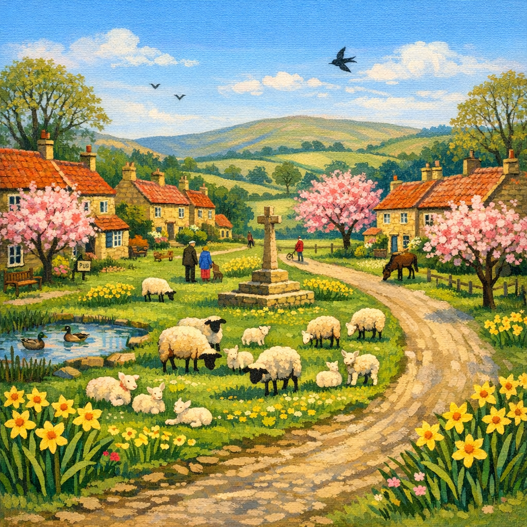 Wednesday 29th April

It’s shaping up to be a crisp, bright spring day – the sort that makes you glad you remembered your sunglasses rather than your umbrella, with barely a chance of rain in sight and temperatures feeling pretty pleasant come the afternoon. The sun keeps things cheery right through until tea time, only softening to a few clouds as the evening draws in. If you’ve got an old bicycle gathering dust in the shed, this is just the sort of day to give it a quick check-over and take it for a gentle spin down the lanes, or maybe pop a basket on and fetch a few wildflowers for the kitchen table.